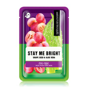 MYU-NIQUE Fresh From Farm Grape Seed & Aloe Vera Mask 25g Sheet Mask