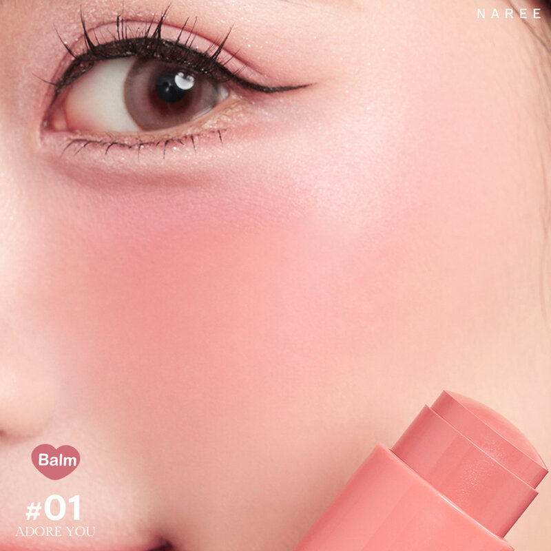 Naree Fantastic Blush Stick Balm 9g #01 Adore You