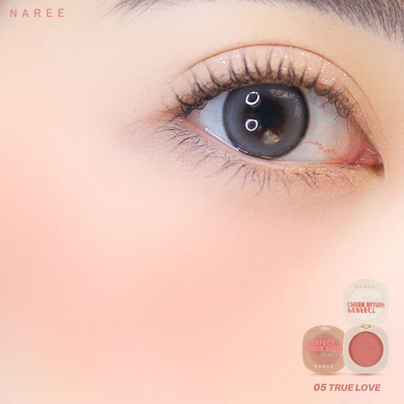 Naree Perfect Cheek Blush Matte 4g #05 True Love