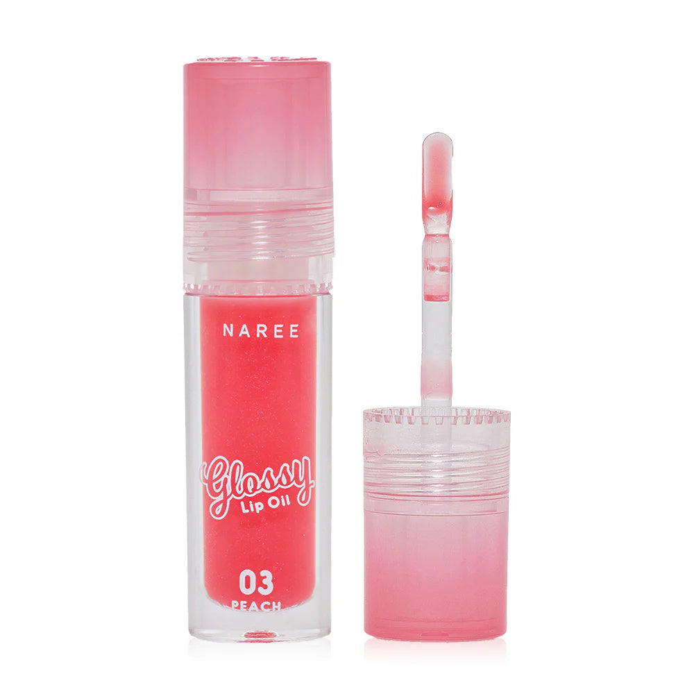 Naree Glossy Lip Oil 2.5g - #03 Peach