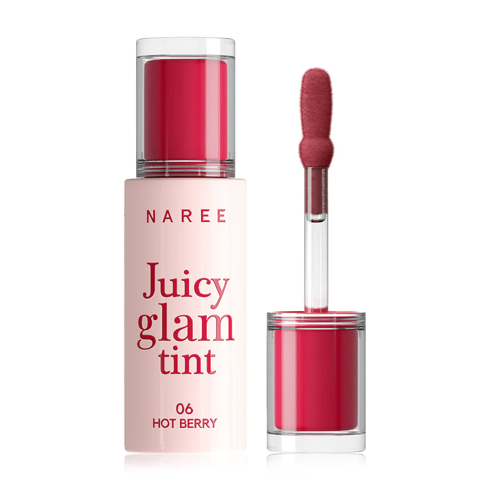 Naree Juicy Glam Tint 3g - #06 Hot Berry