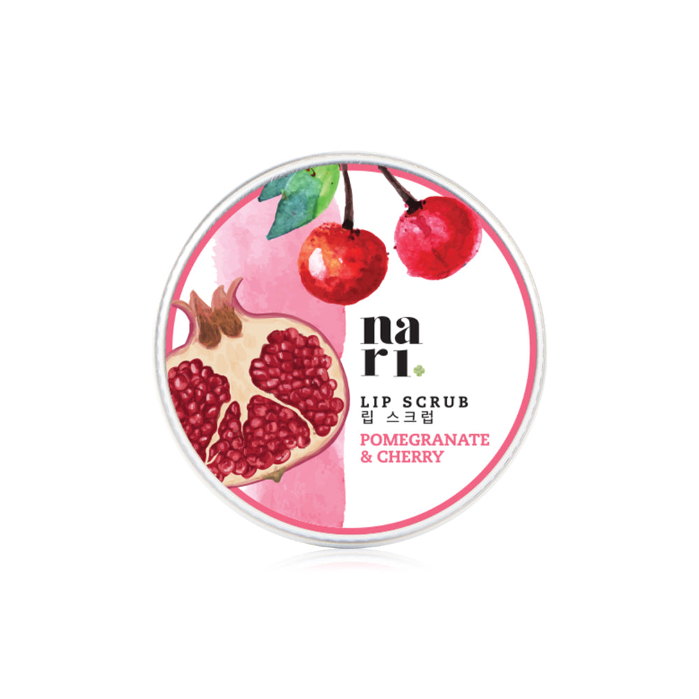NARI 3-in-1 Lip Scrub 20g #Cherry And Pomegranate