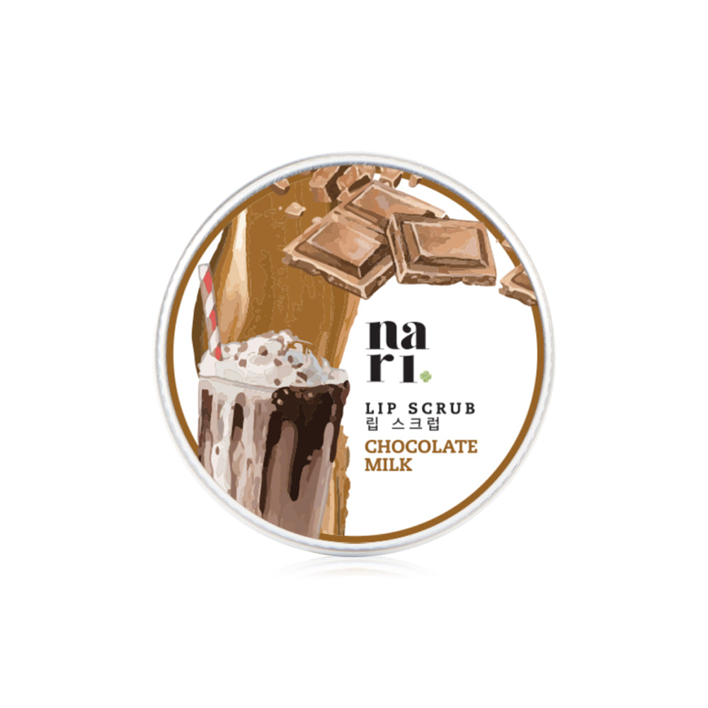 NARI 3-in-1 Lip Scrub 20g #Chocolate Milk