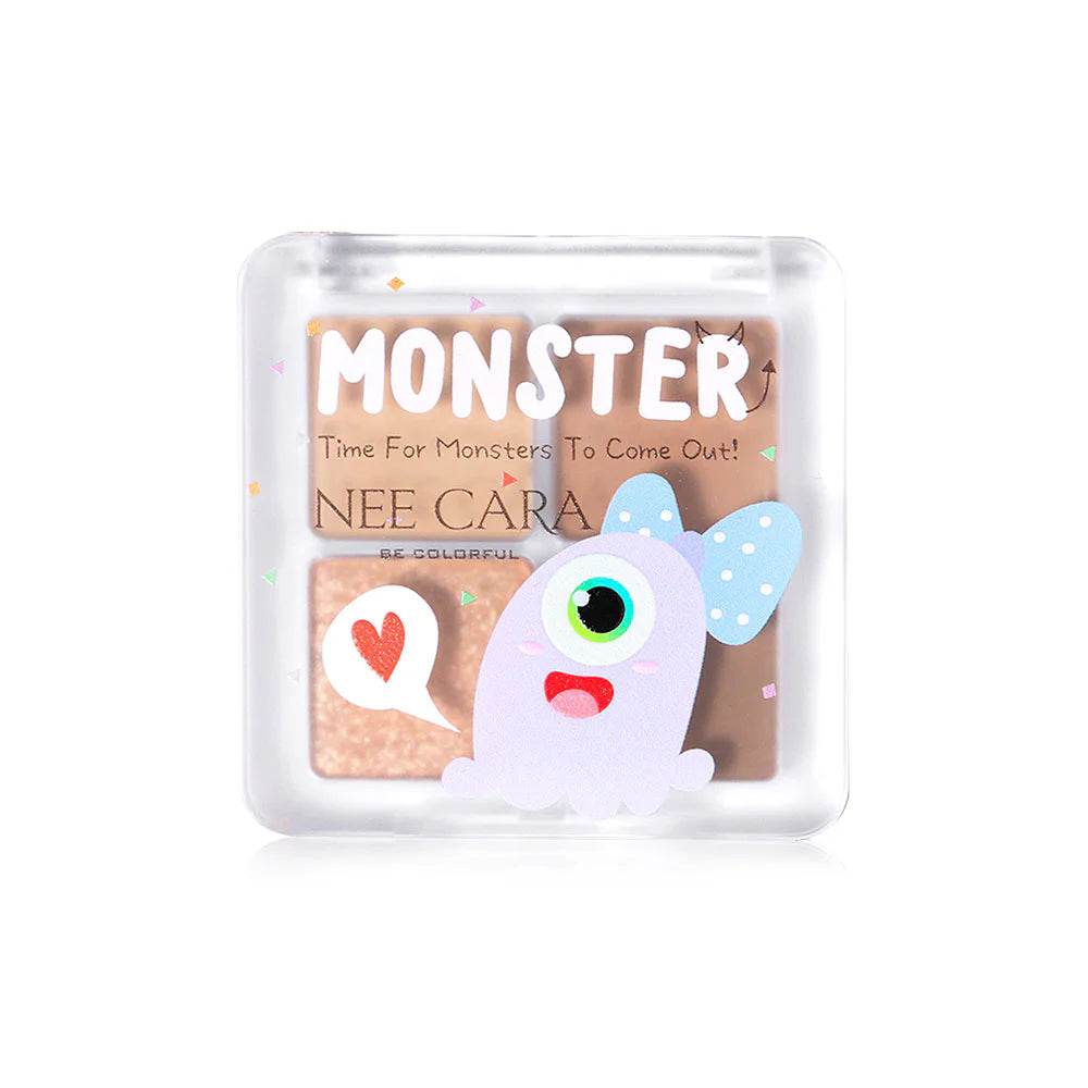 NEE CARA Monster 4 Colors Eyeshadow 8g #01