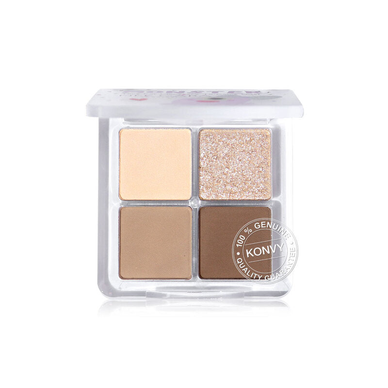 NEE CARA Monster 4 Colors Eyeshadow 8g #02