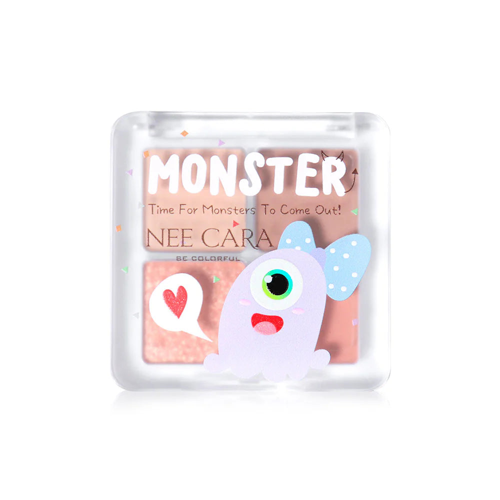 NEE CARA Monster 4 Colors Eyeshadow 8g #03