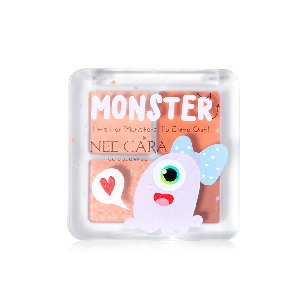 NEE CARA Monster 4 Colors Eyeshadow 8g #04