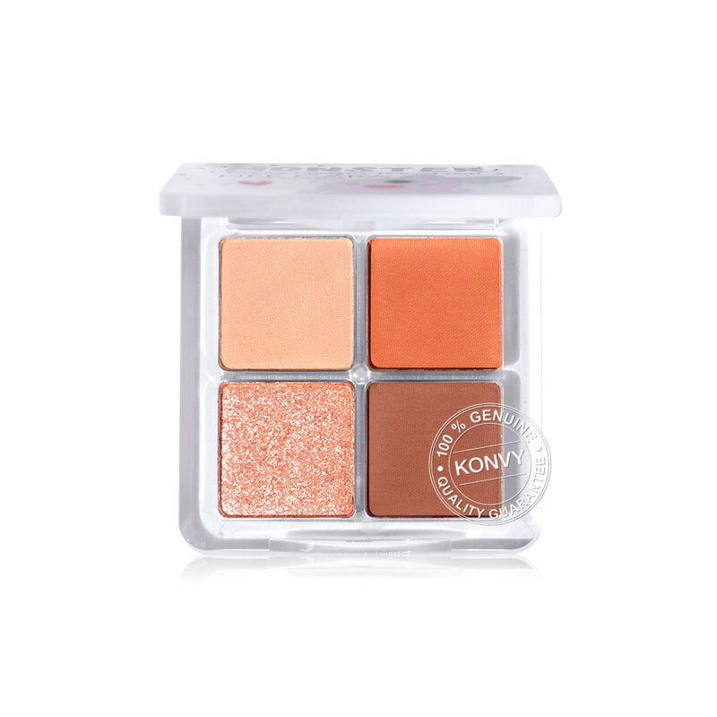 NEE CARA Monster 4 Colors Eyeshadow 8g #04
