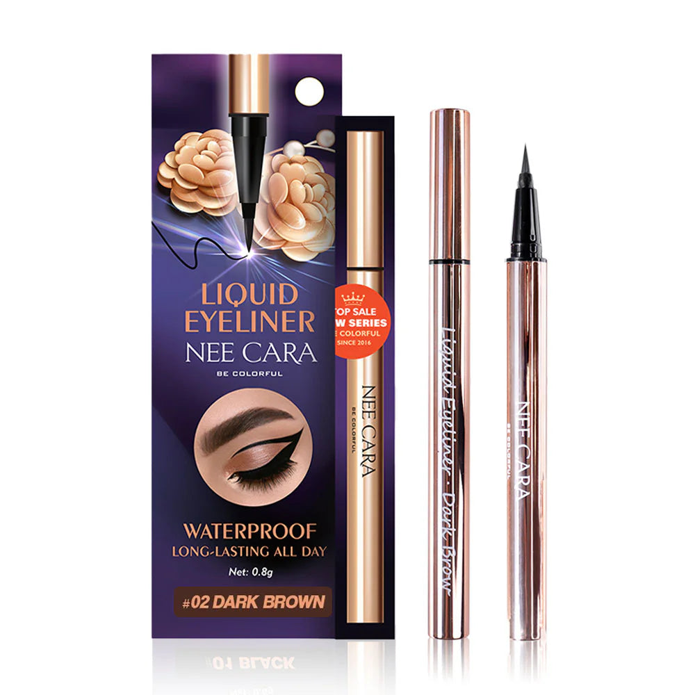 NEE CARA Liquid Eyeliner 0.8g - #02 Dark Brown