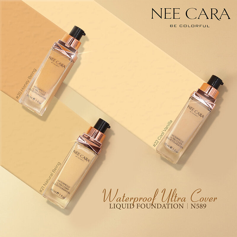 NEE CARA Waterproof Foundation N589 30g #21