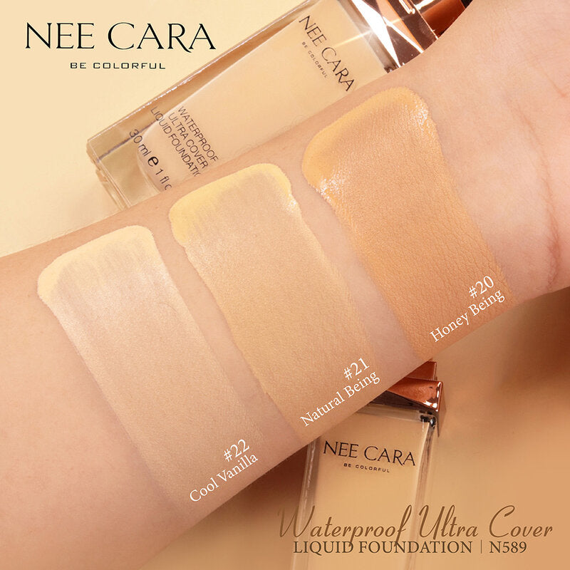 NEE CARA Waterproof Foundation N589 30g #21