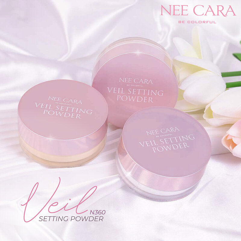 NEE CARA Veil Setting Powder 12g #02 Ivory