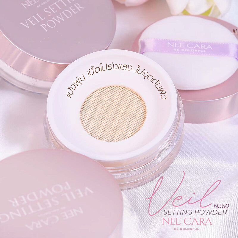 NEE CARA Veil Setting Powder 12g #02 Ivory