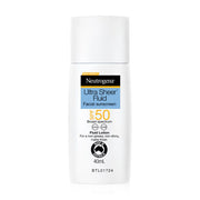 Neutrogena Ultra Sheer Fluid Facial Sunscreen SPF50 40ml