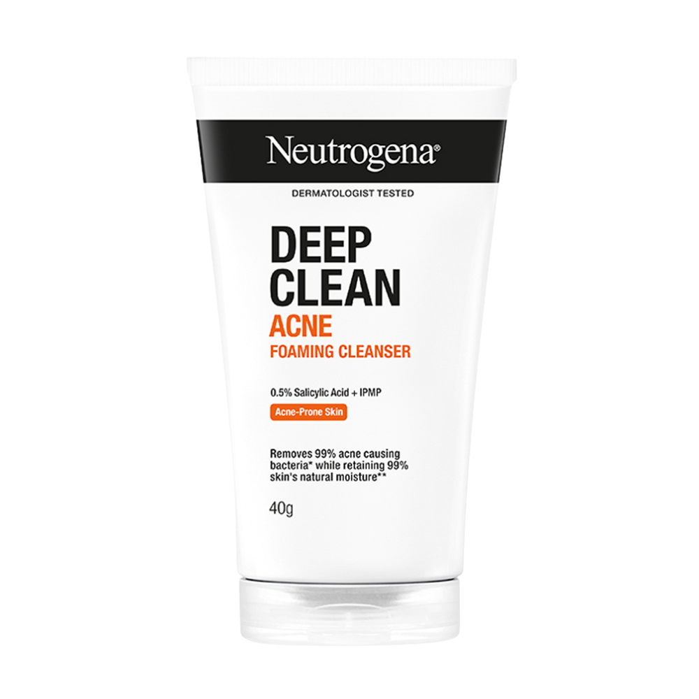 Neutrogena Deep Clean Acne Foaming Cleanser 40g