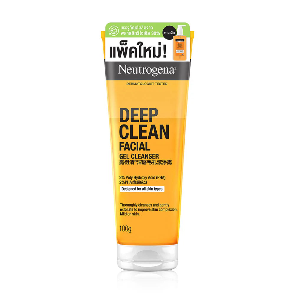 Neutrogena Deep Clean Facial Gel Cleanser 100g