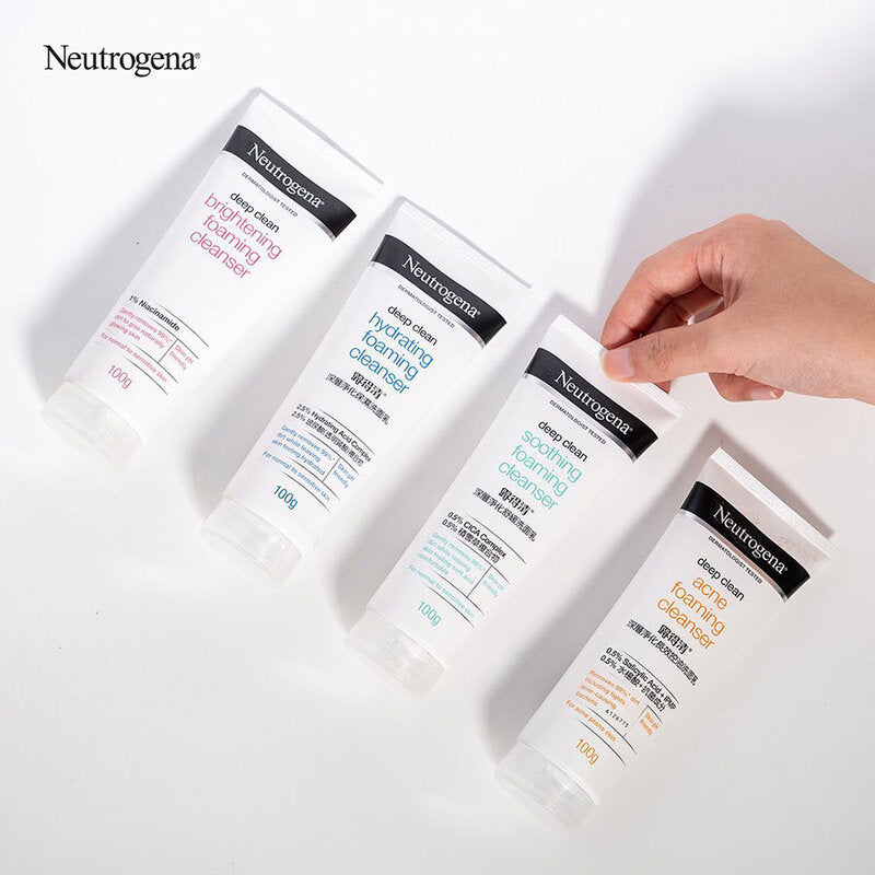 Neutrogena Deep Clean Soothing Foaming Cleanser 100g x 2pcs