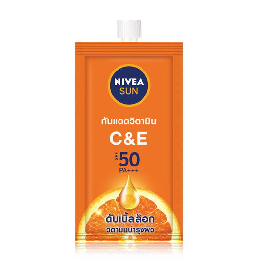 NIVEA Sunscreen Serum - C & E SPF50/PA+++ for Dark Skin Protection - Beauty Buddy