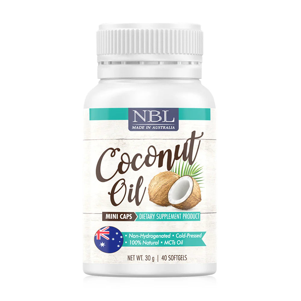 NUBOLIC Coconut Oil Mini 40 Capsules