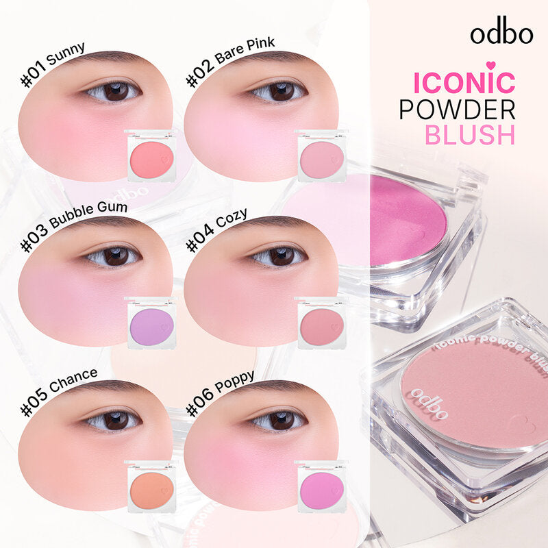 ODBO Iconic Powder Blush 4.2g #OD1325-04