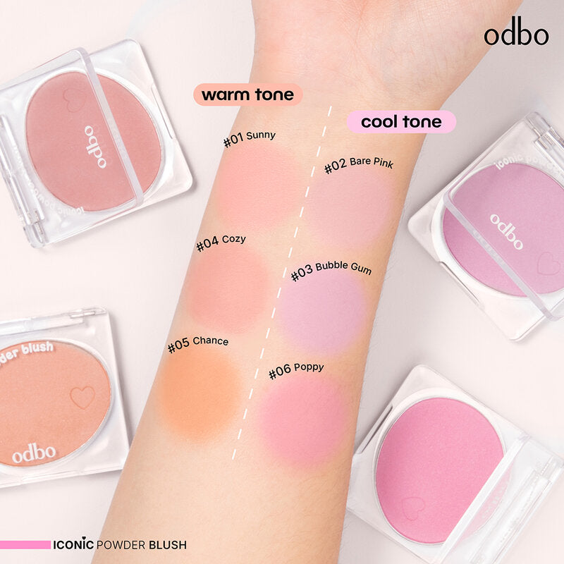 ODBO Iconic Powder Blush 4.2g #OD1325-06