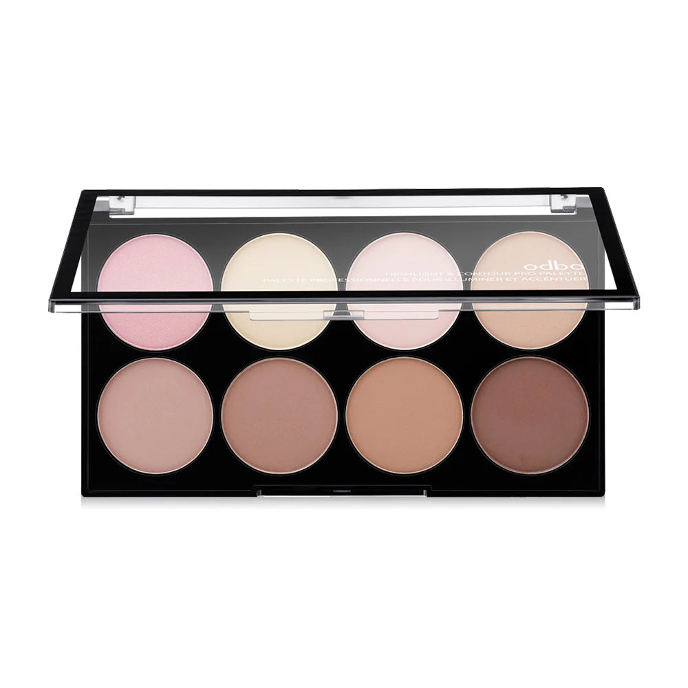 ODBO Highlight&Contour Pro Palette 20g OD138 #02
