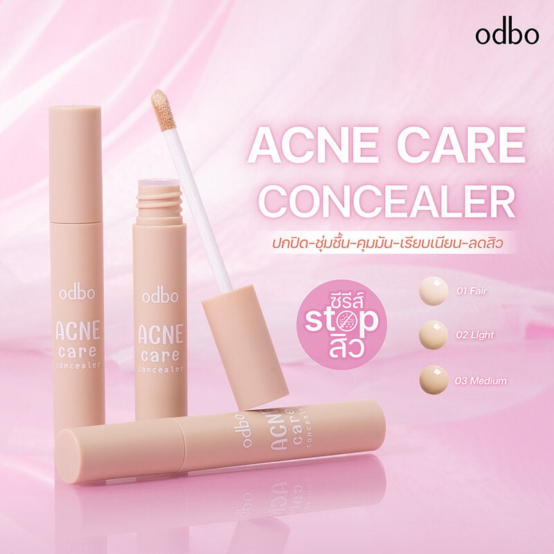 ODBO Acne Care Concealer 3g #02 Light