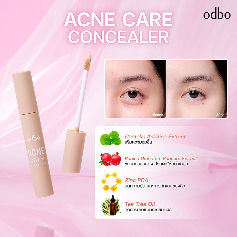 ODBO Acne Care Concealer 3g #02 Light