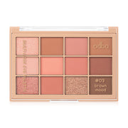 ODBO Eye Palette - 12 Shades in Brown Mood - Beauty Buddy