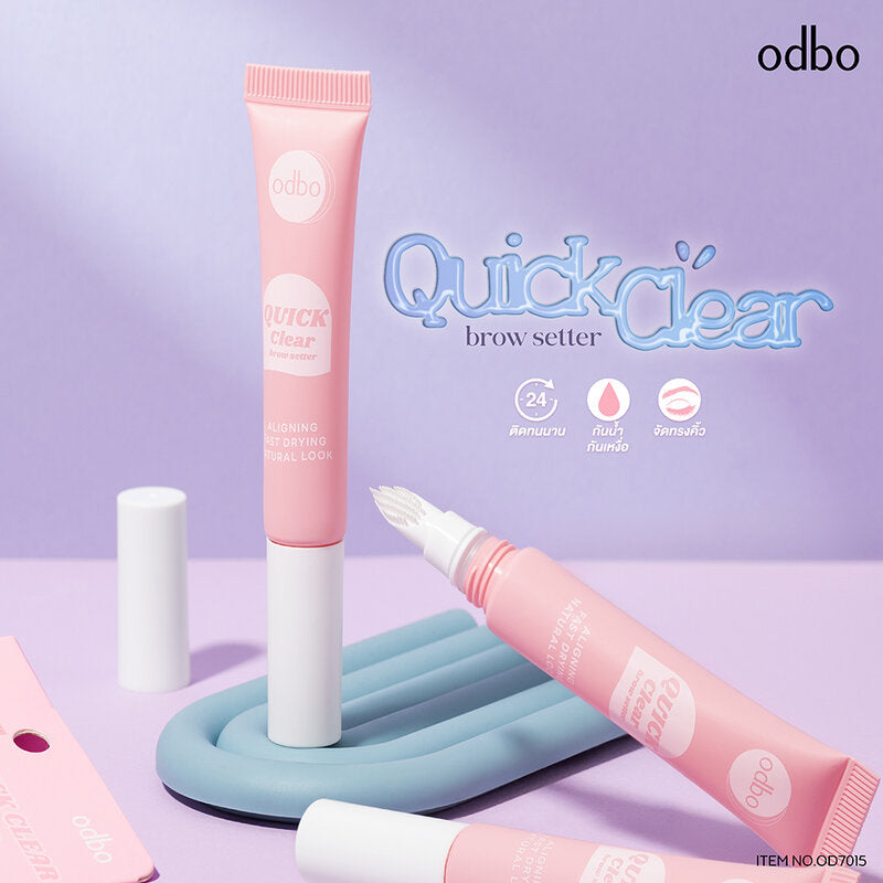 ODBO Eyebrow Gel - Quick Clear Formula, Long-Lasting Hold - Beauty Buddy