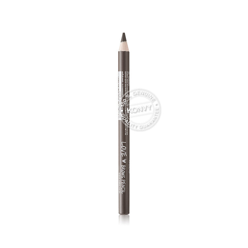 ODBO Eyebrow Pencil - Dark Brown with Soft Texture and Brush Head - Beauty Buddy