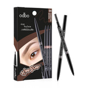 ODBO Eyebrow Pencil - Easy Auto Slim in Natural Brown - Beauty Buddy