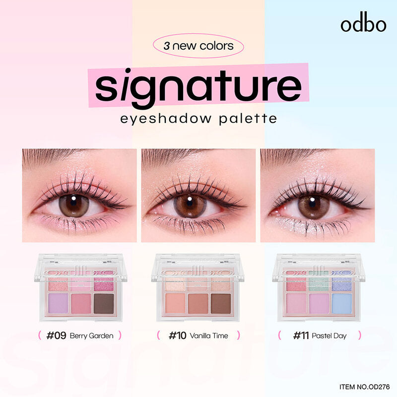 ODBO Eyeshadow Palette - 6 Shades for Everyday Makeup - Beauty Buddy