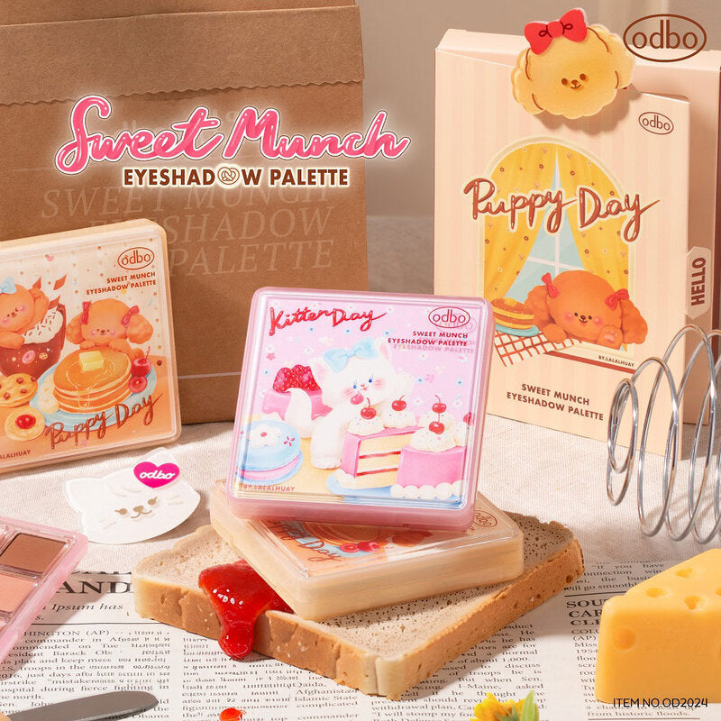 ODBO Eyeshadow Palette - Sweet Munch 9 Shades - Beauty Buddy