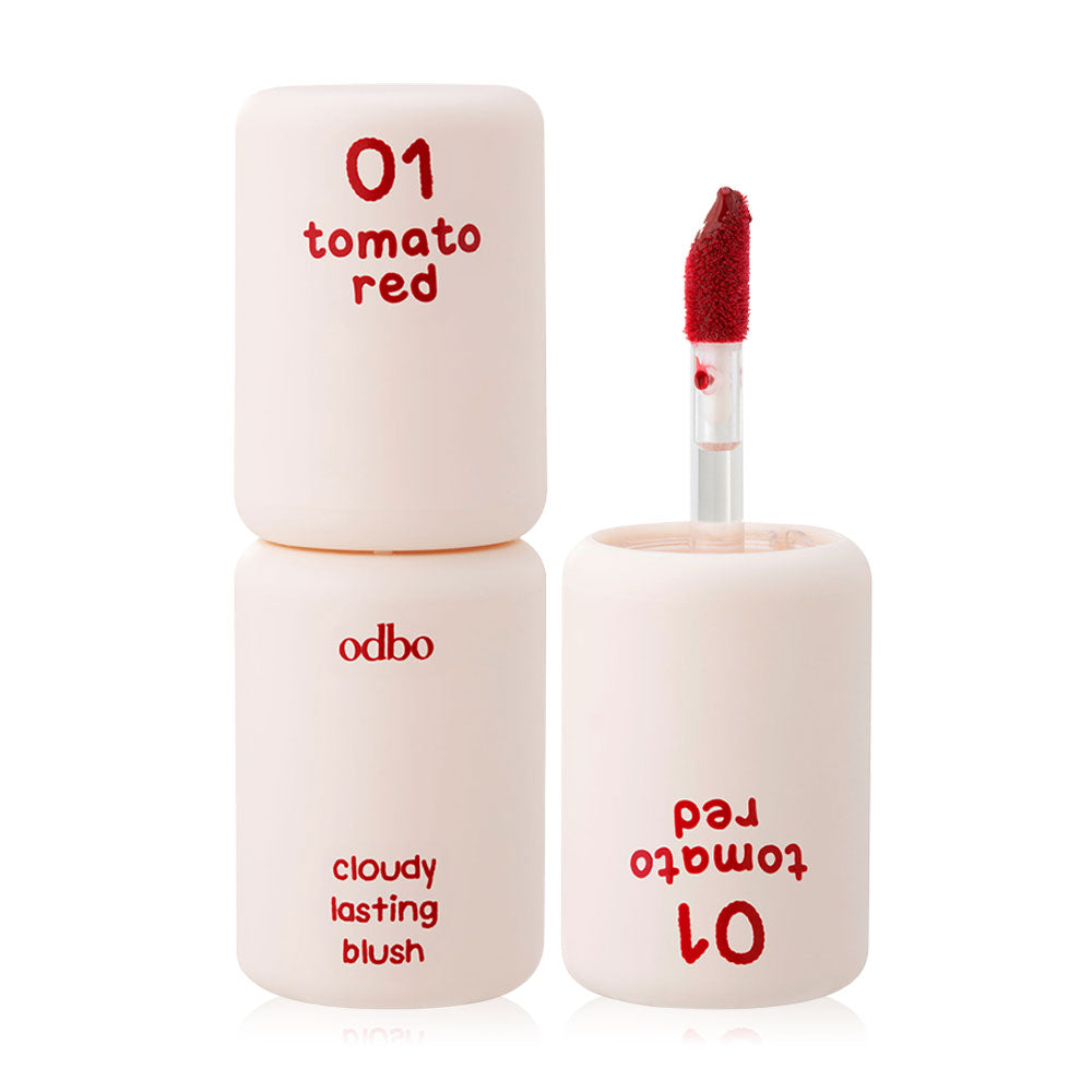ODBO Blush - Cloudy Lasting in Tomato Red - Beauty Buddy