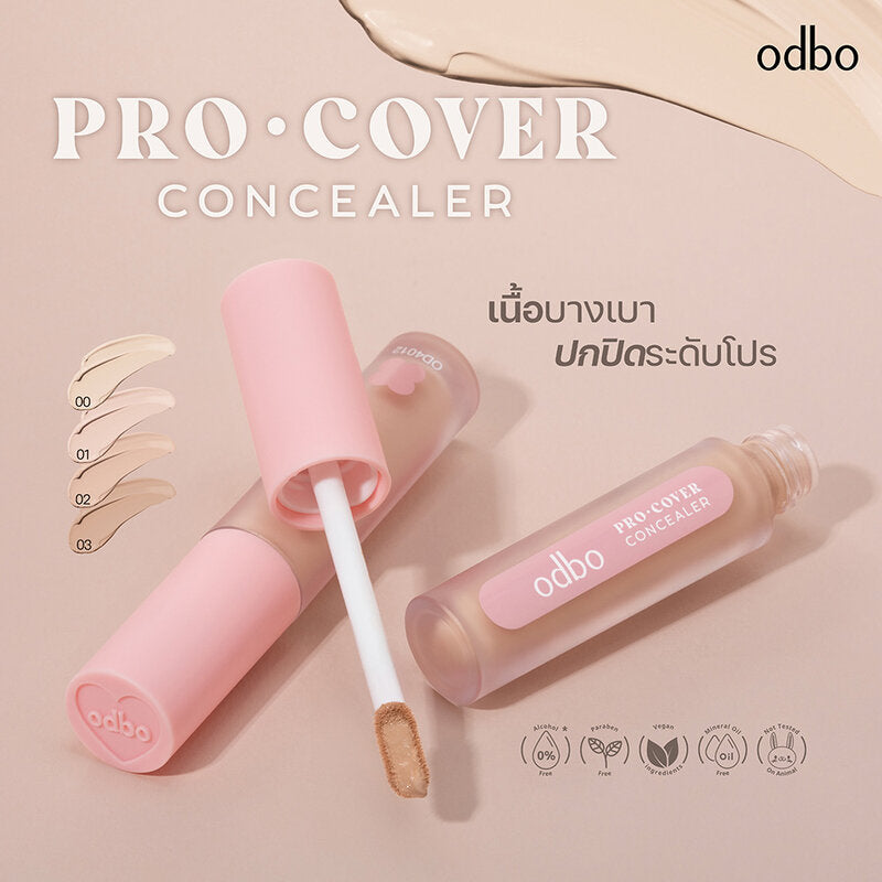 ODBO Concealer - Lightweight Formula #00 Very Fair - Beauty Buddy