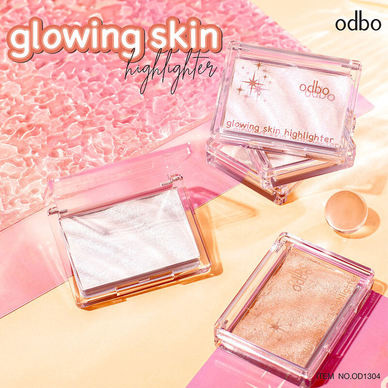 ODBO Highlighter - Glowing Skin Aura #01 - Beauty Buddy