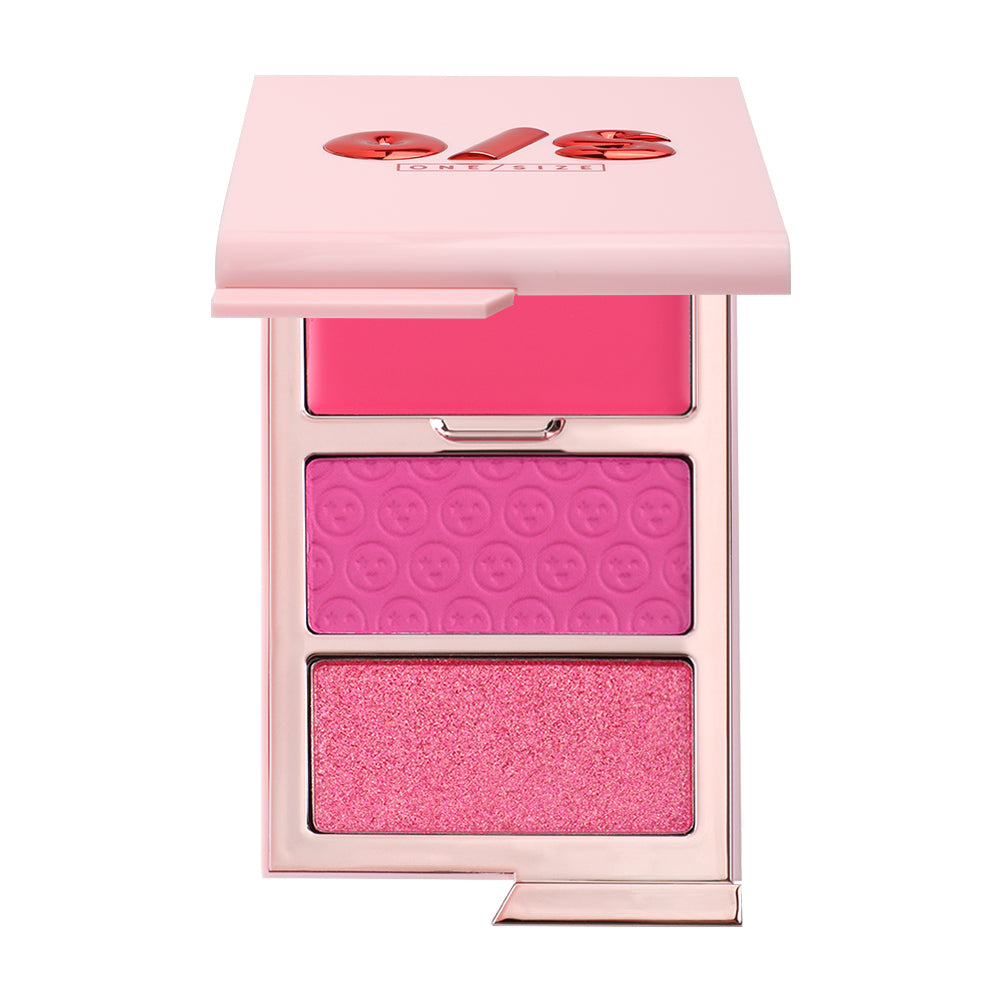 ONE/SIZE Beauty Cheek Clapper 3D Blush Trio 11g #Gworly Pop