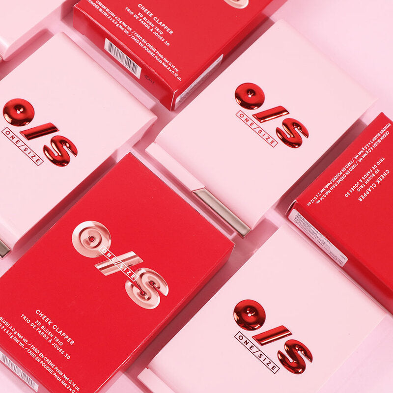 ONE/SIZE Beauty Cheek Clapper 3D Blush Trio 11g #Gworly Pop