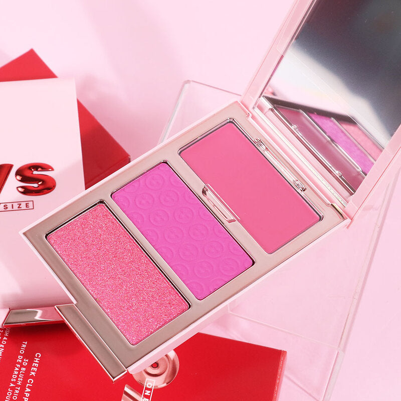 ONE/SIZE Beauty Cheek Clapper 3D Blush Trio 11g #Gworly Pop