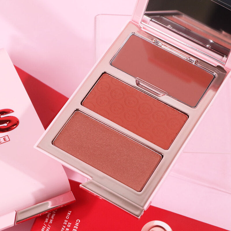 ONE/SIZE Beauty Cheek Clapper 3D Blush Trio 11g #Rich Betch