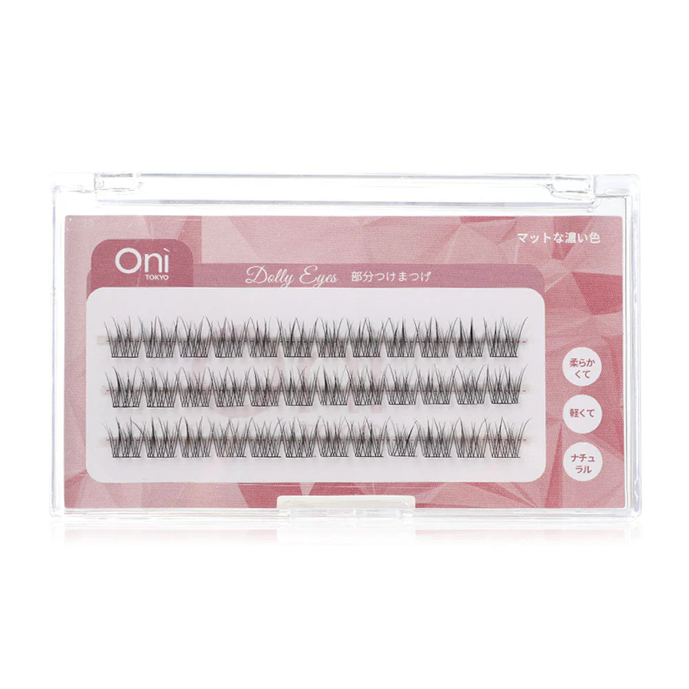Oni Dolly Eyes Cluster Eyelashes 10mm #Mermaid Tail