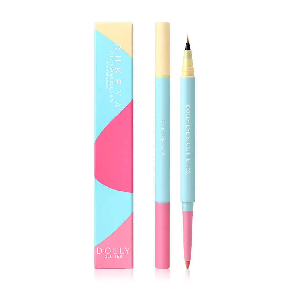 OUKEYA Shiny Dolly Eye [0.25g + 0.8g] #03 OUKEYA Double-headed Dolly Eye Pen