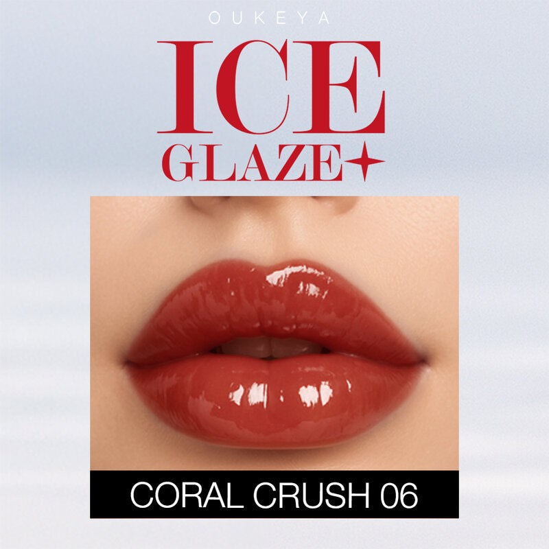 OUKEYA Ice Glaze Lip Gloss 3g #06