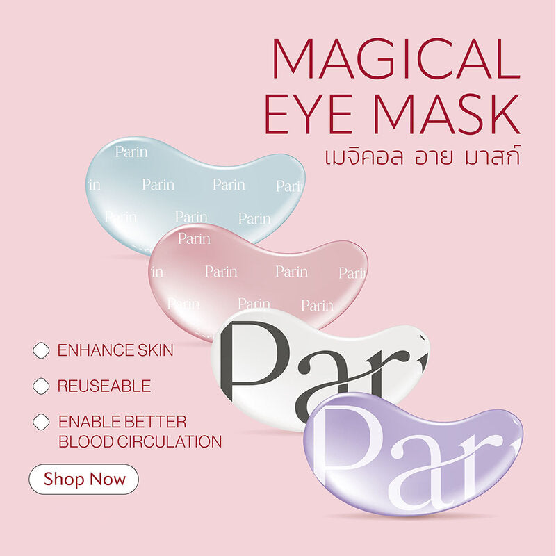 Parin Magical Eye Mask 1 Pair #Rose Pink
