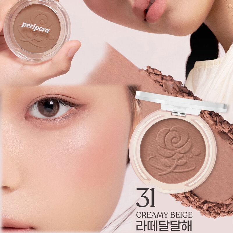 Peripera Pure Blushed Sunshine Cheek 4.1g #31 Creamy Beige