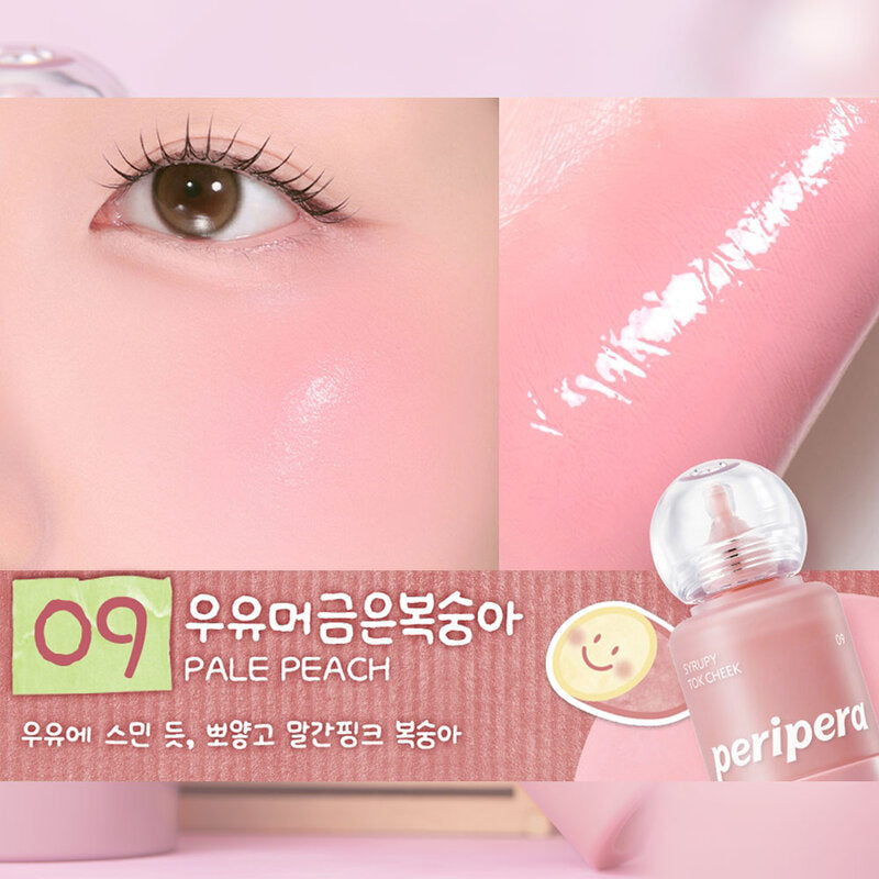 Peripera Syrupy Tok Cheek 9g #09 Pale Peach