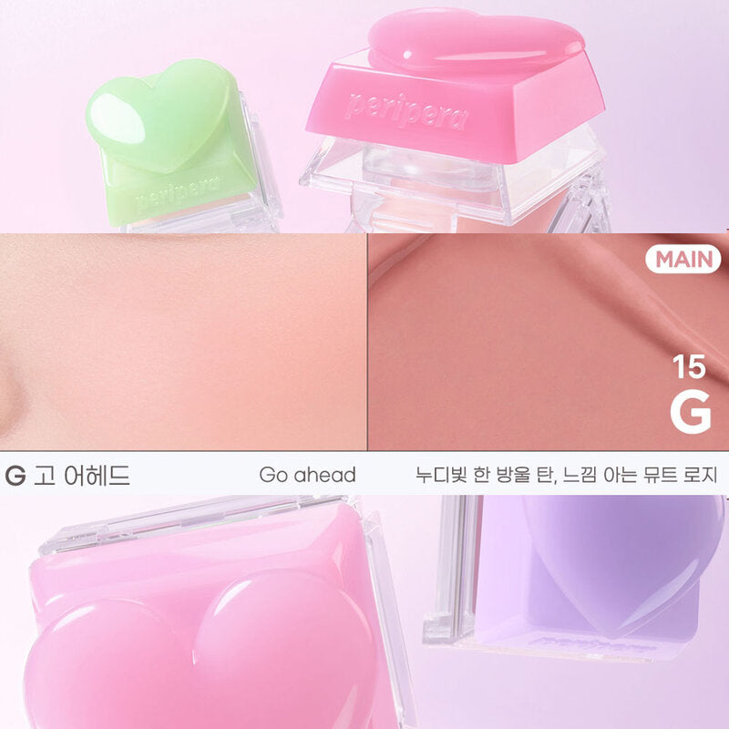 Peripera Tok Blush 2.9g #15 Go Ahead