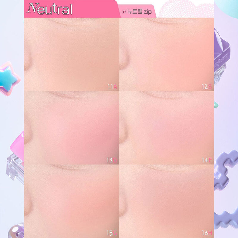 Peripera Tok Blush 2.9g #15 Go Ahead
