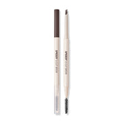 Peripera Eyebrow Pencil - Speedy D Cut #02 Natural Brown - Beauty Buddy
